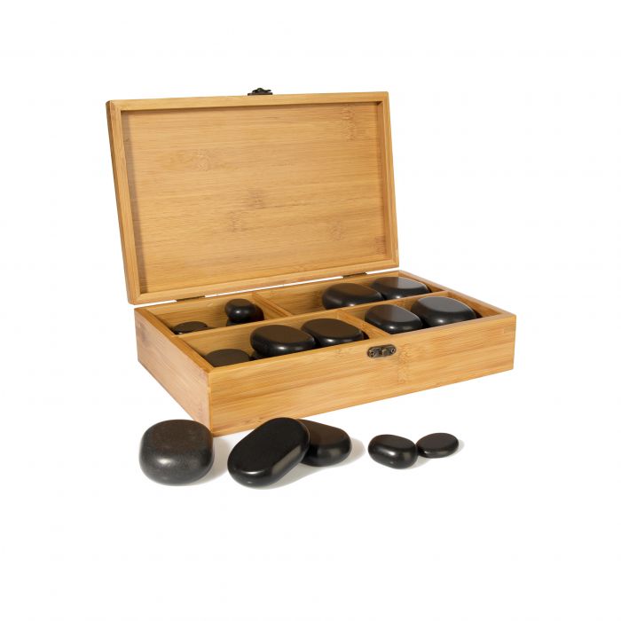 LH935/KIT KIT STONE MASSAGE 36 PIETRE MISURE ASSORTITE